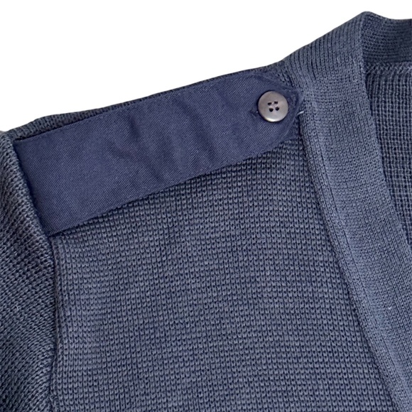 Military Equipment Corporation Cardigan Sweater Size 44R Blue Never Worn USAF - Picture 2 of 8